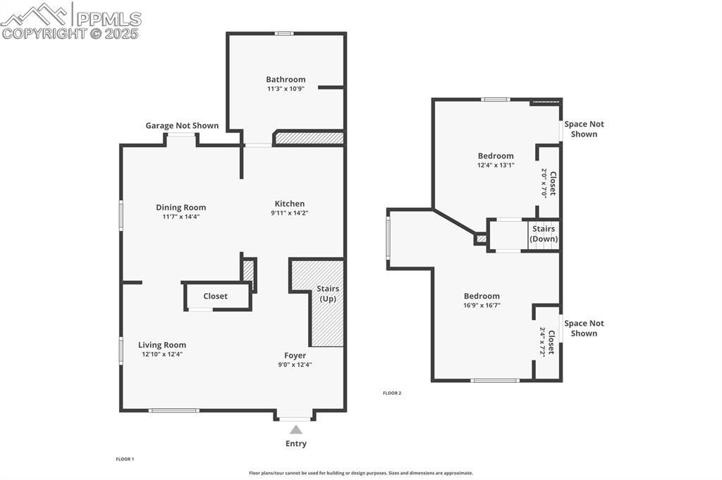 Image 35 of 35: Alternate floor plan including all levels for easy reference.