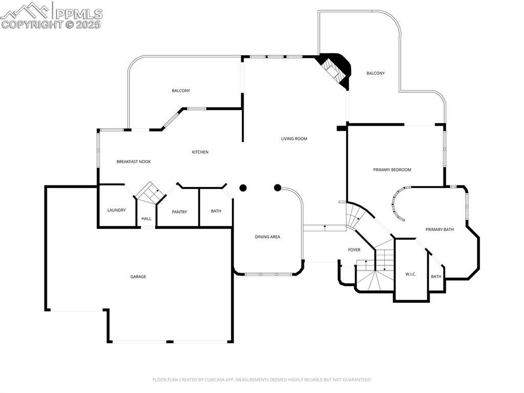Image 48 of 50: View of floor plan / room layout