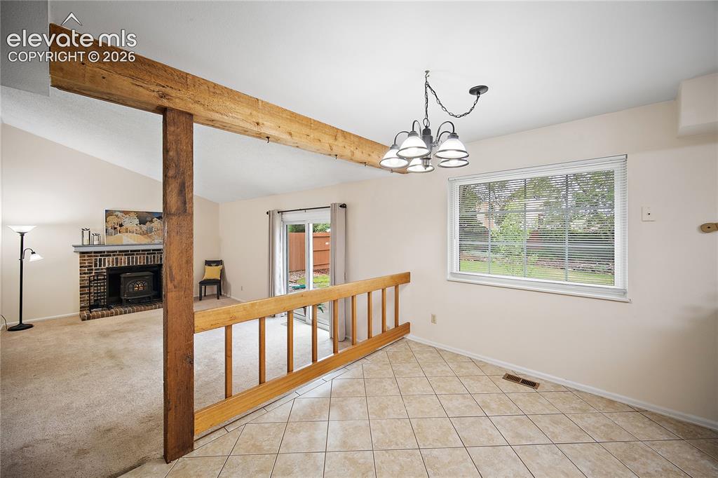 Image 13 of 42: Dining space in the kitchen