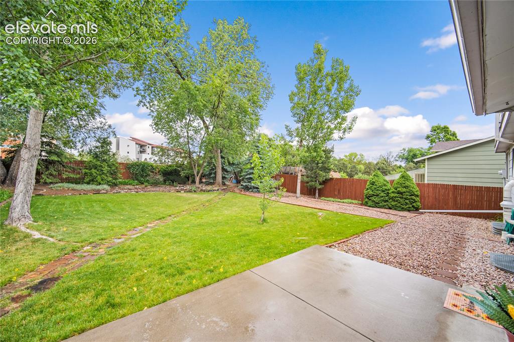 Image 35 of 42: Large patio perfect for grilling and entertaining. 