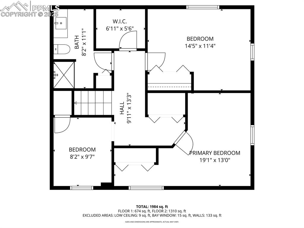Image 39 of 40: View of floor plan / room layout