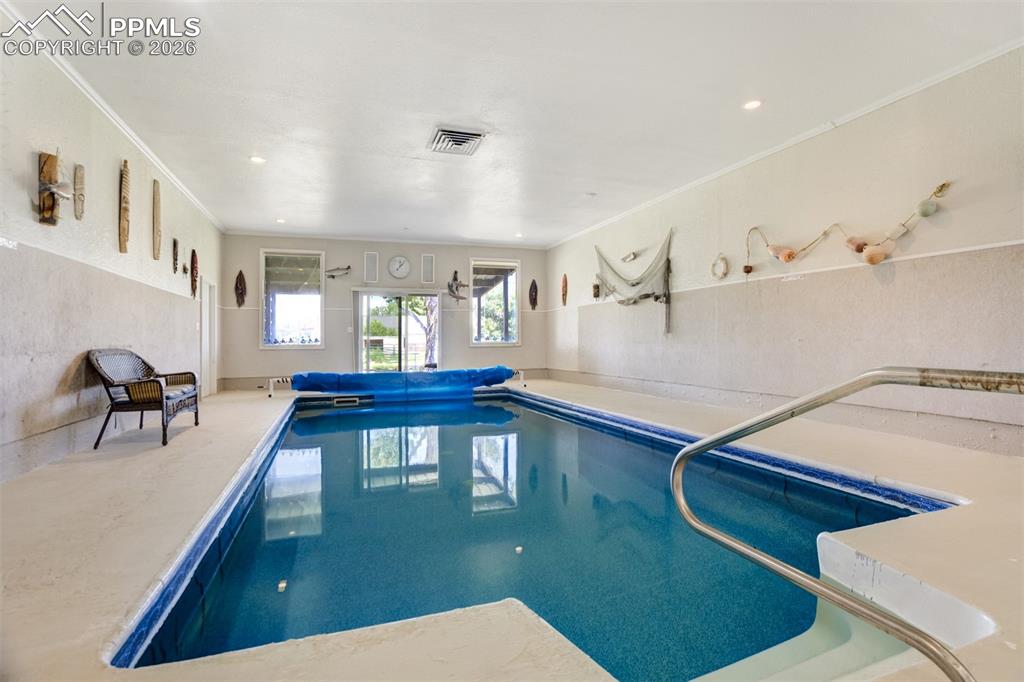 Image 27 of 50: View of indoor swimming pool