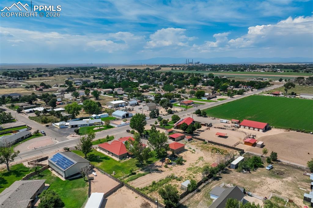Image 50 of 50: Drone / aerial view backyard