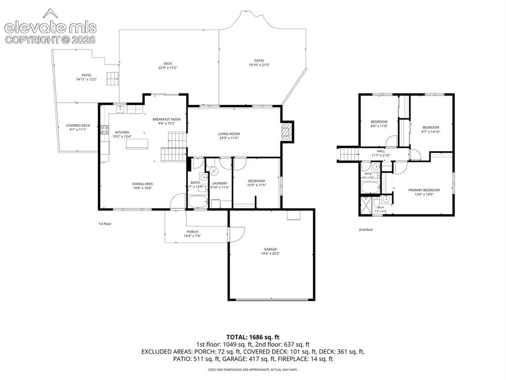 Image 50 of 50: Whole House Floor Plan.