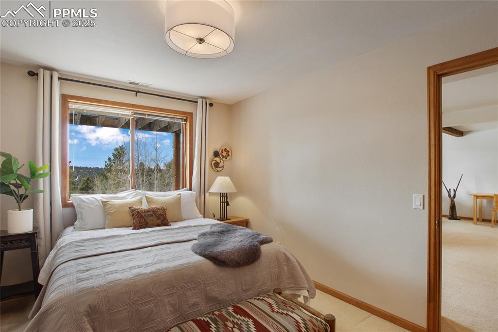 Image 28 of 40: One of two Basement bedrooms