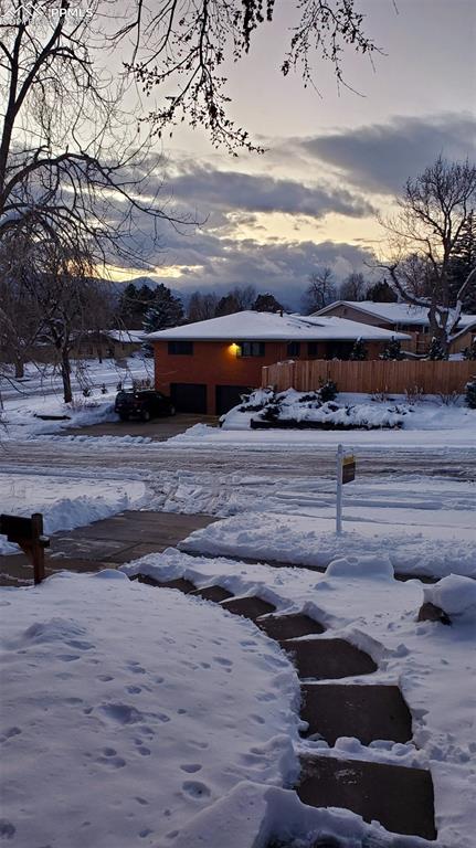 Image 38 of 38: Snowy Mountain View