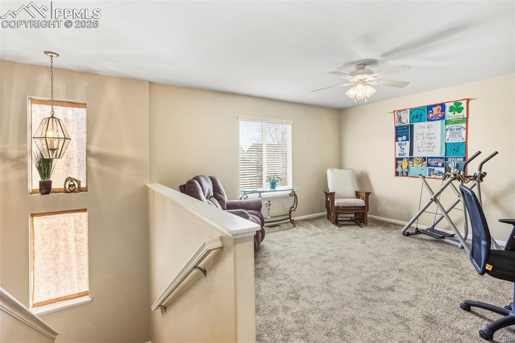 Image 15 of 32: Upstairs open flexible space