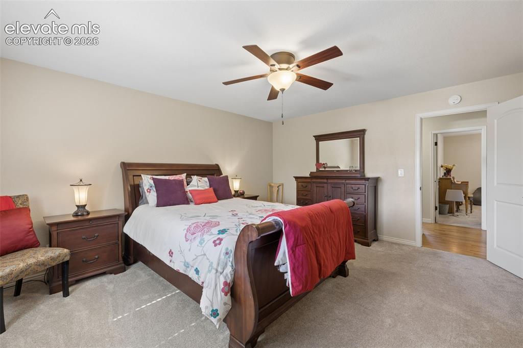 Image 17 of 36: Primary bedroom with en-suite 3/4 bath
