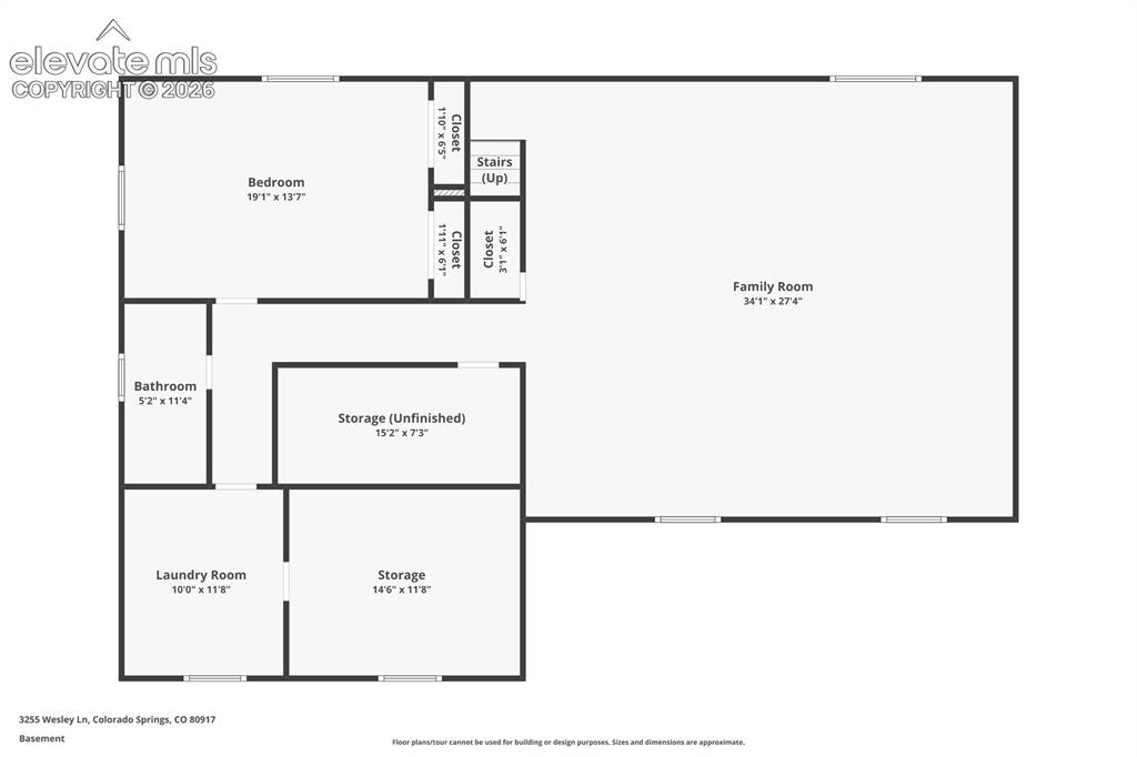 Image 36 of 36: Floor plan basement