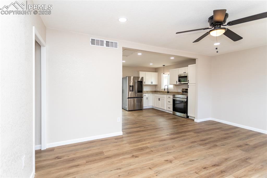 Image 7 of 48: Main level living with an open floor plan