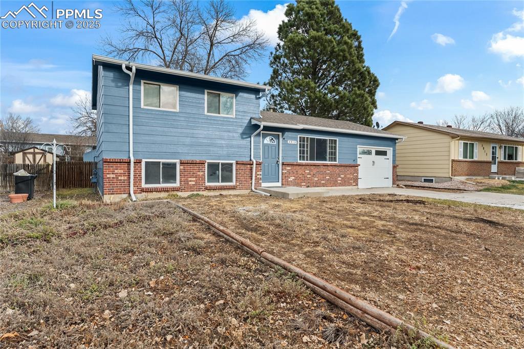 Caption: Front of Structure