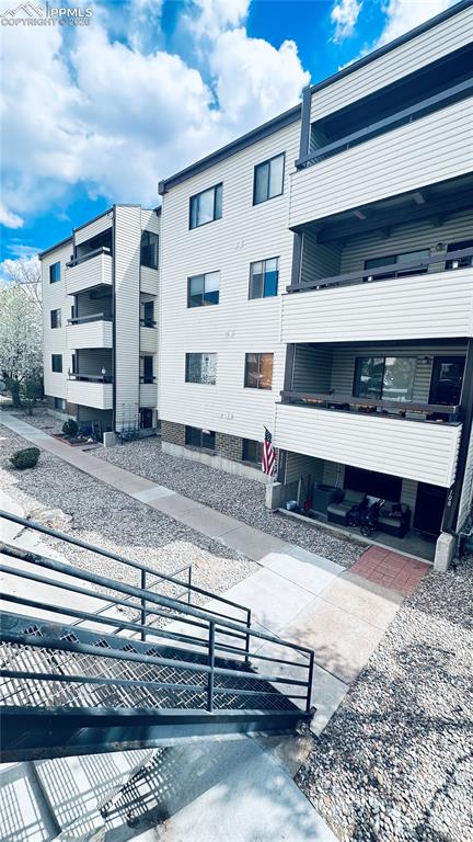 Caption: Front of Structure