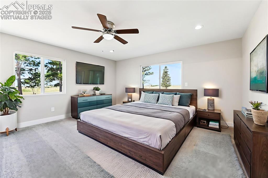 Image 20 of 49: Virtually Staged Bed #1 Main Floor