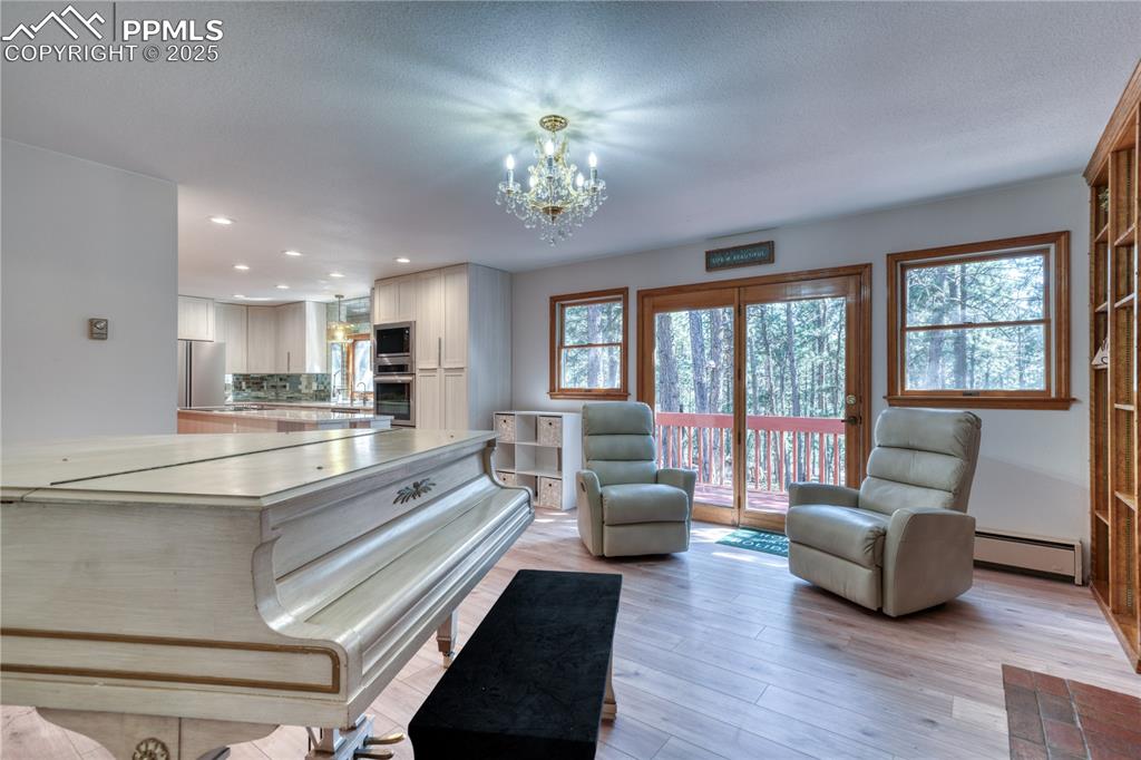 Image 14 of 50: Family Room off of the kitchen