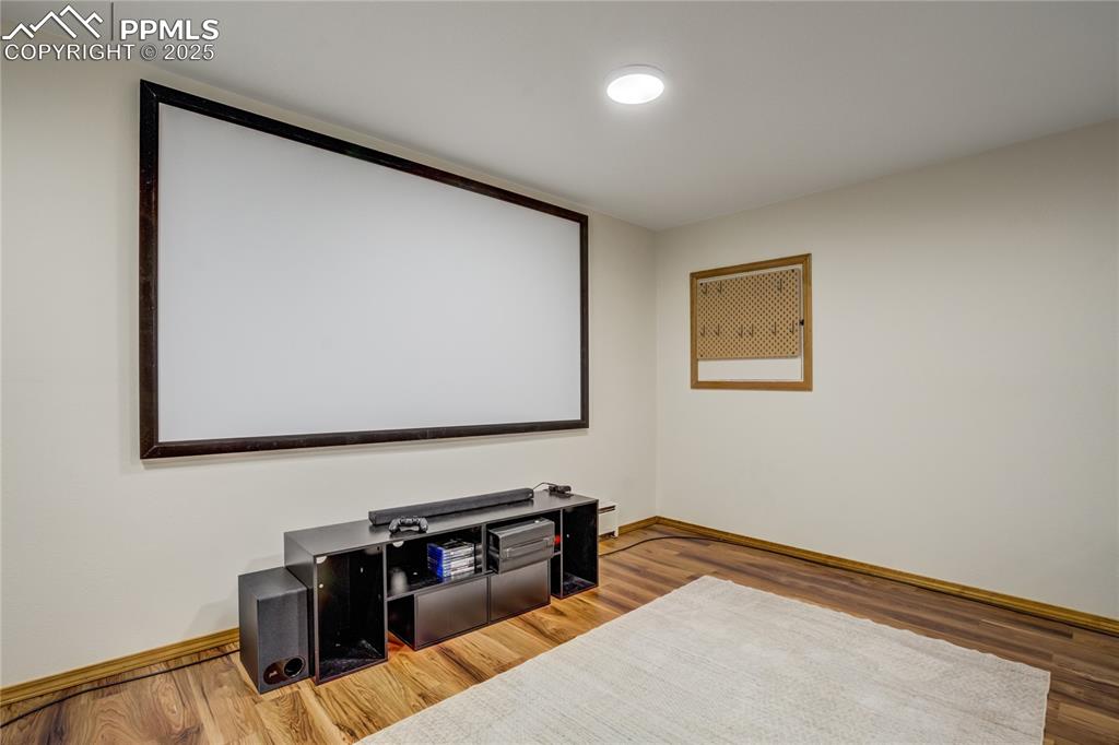 Image 32 of 50: Home theater room