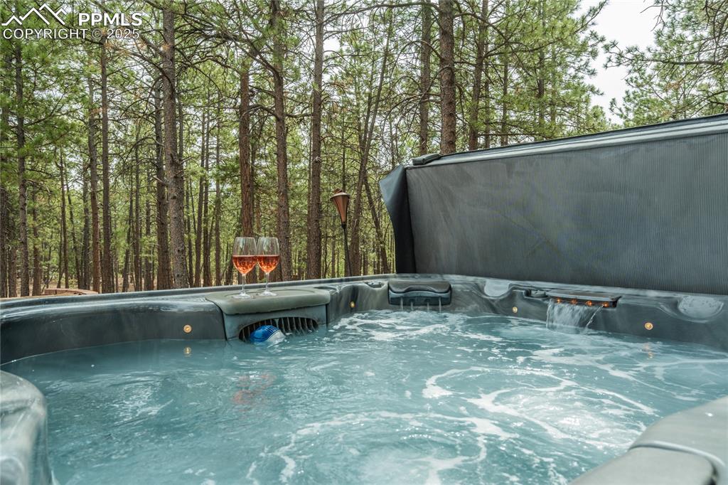 Image 34 of 50: View from hot tub