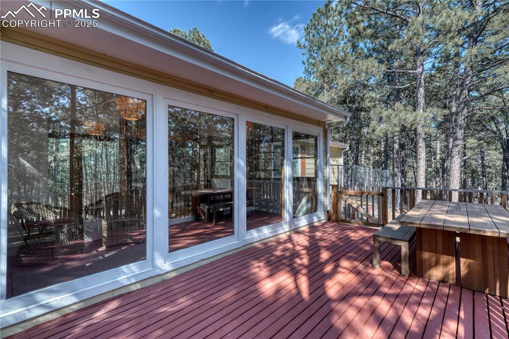 Image 35 of 50: Rear patio area