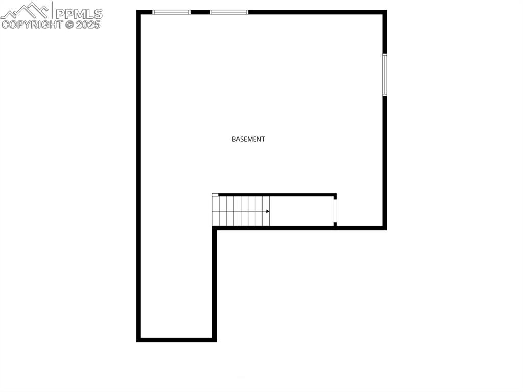 Image 31 of 39: Huge unfinished basement
