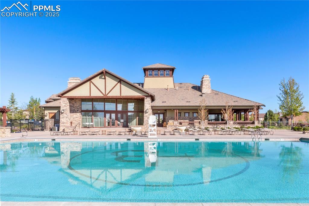 Image 33 of 39: Banning Lewis Ranch community pool