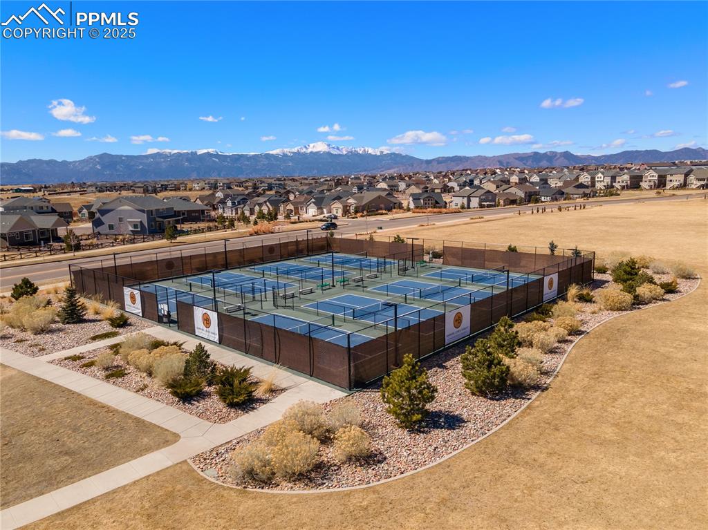 Image 34 of 39: 8 pickleball courts at Banning Lewis Ranch