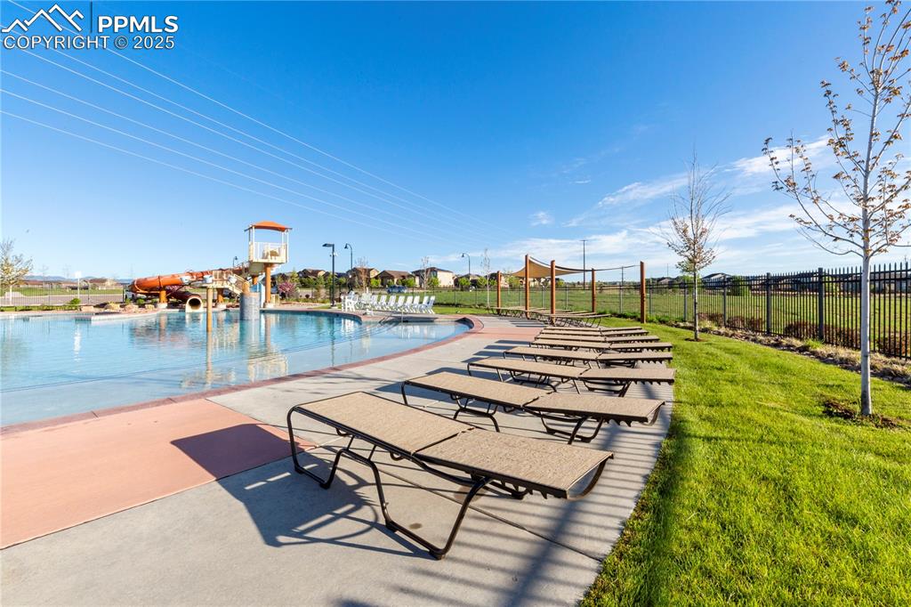 Image 36 of 39: Another view of the splash park