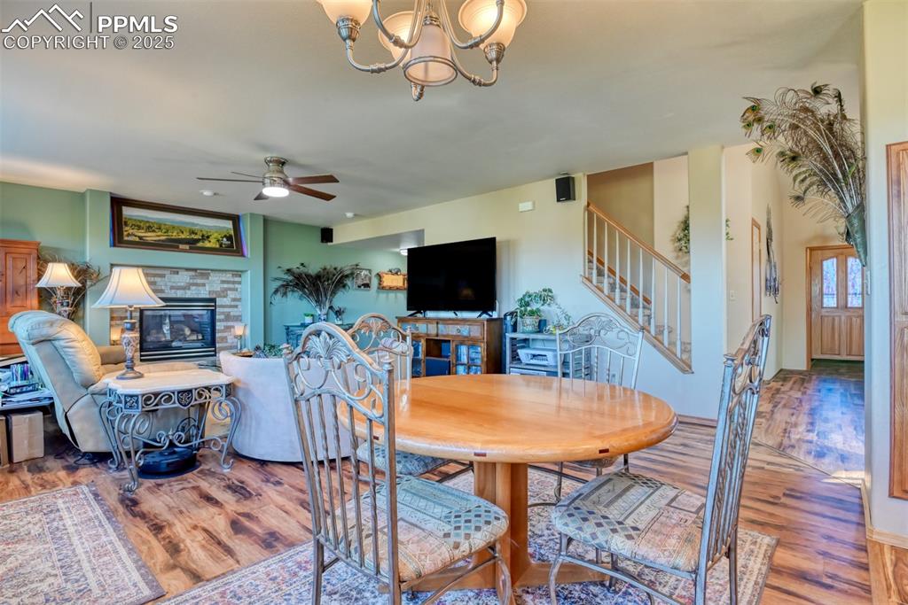 Image 13 of 39: open to family room