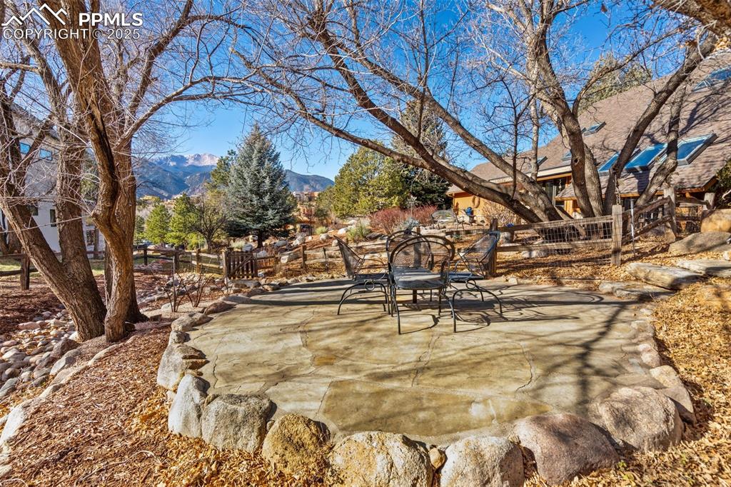 Image 32 of 46: View from one of the five patios