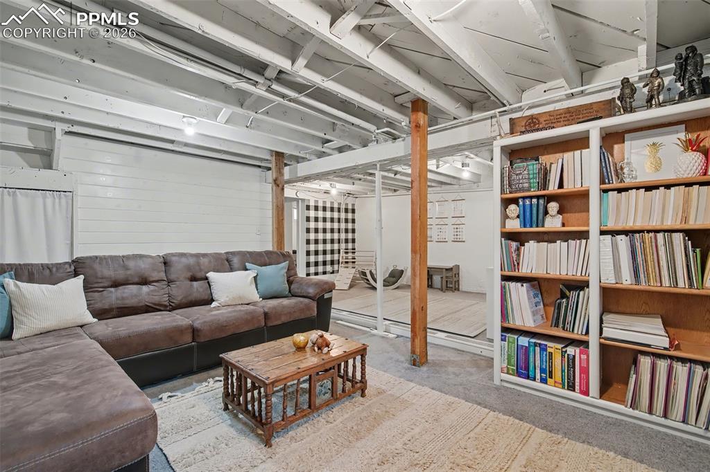 Image 17 of 37: Finished basement