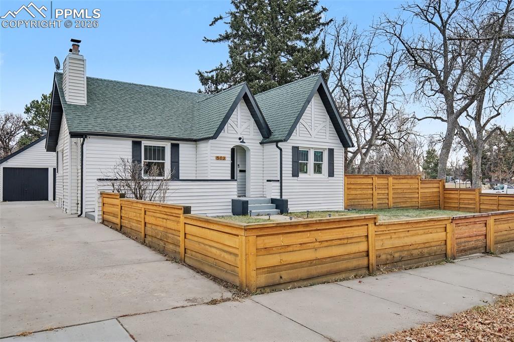 Image 8 of 37: 2 car detached garage