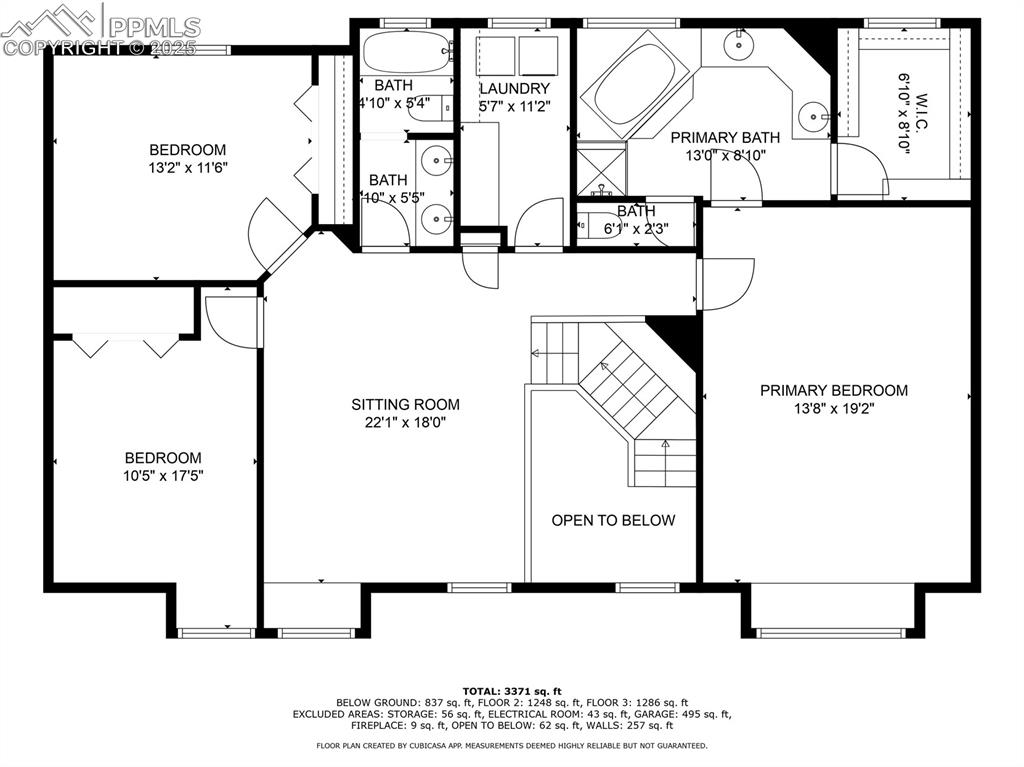 Image 29 of 31: Floor plan / room layout