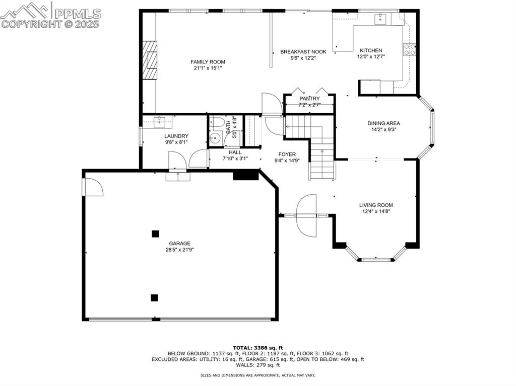 Image 33 of 35: Main Level Floorplan
