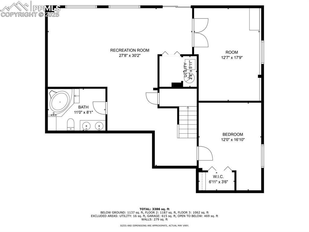 Image 35 of 35: Basement Floorplan