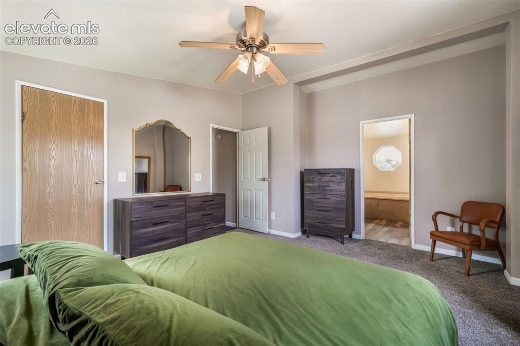 Image 22 of 50: Primary suite with windows providing tons of natural light
