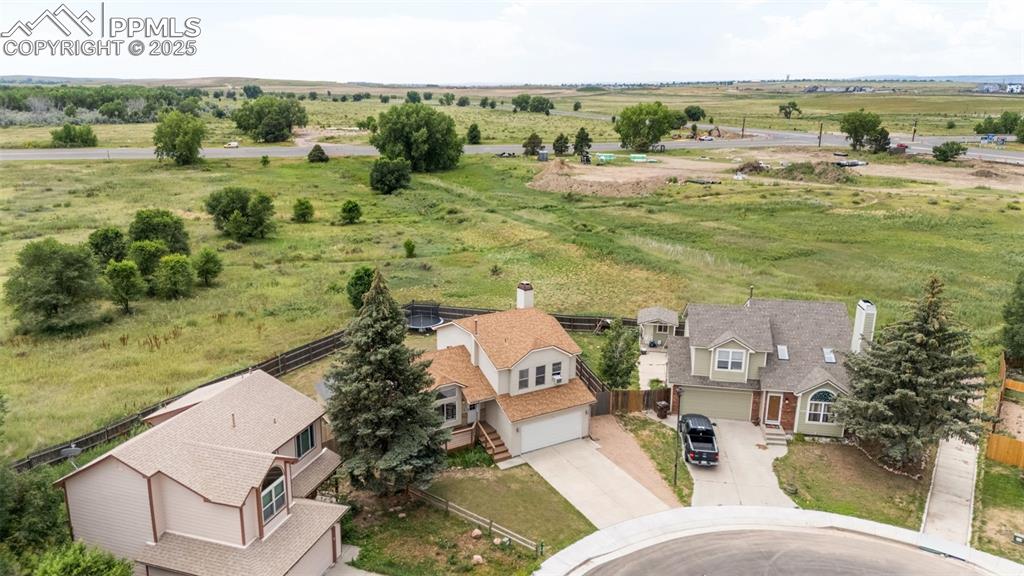 Image 6 of 33: Aerial view of sparsely populated area
