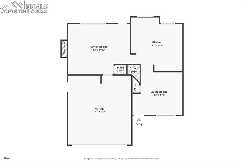 Image 40 of 42: Main living and family room 