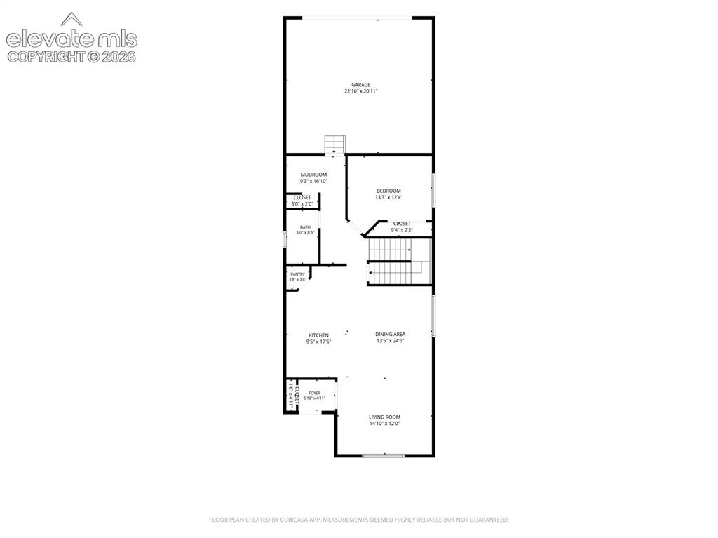 Image 35 of 37: main level floorplan