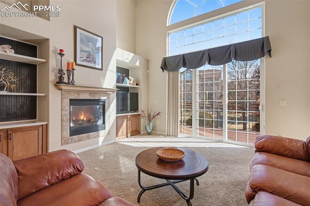 Image 5 of 48: Cozy Gas Fireplace!