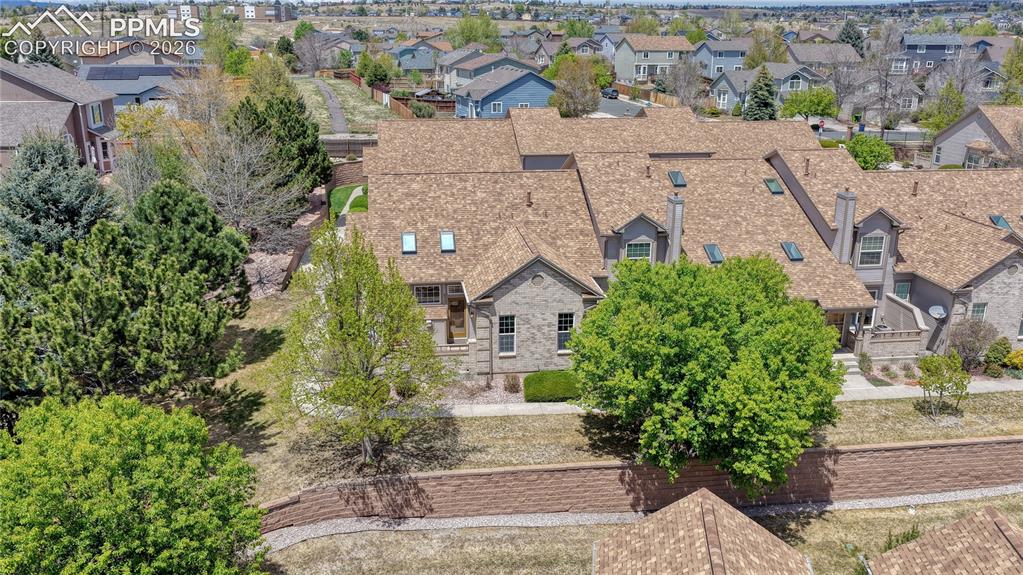 Image 45 of 48: This drone shot emphasizes the property
