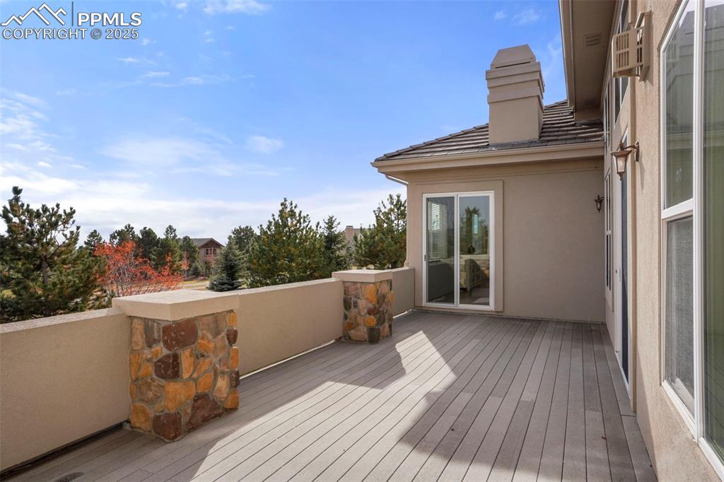 Image 20 of 31: View of wooden deck