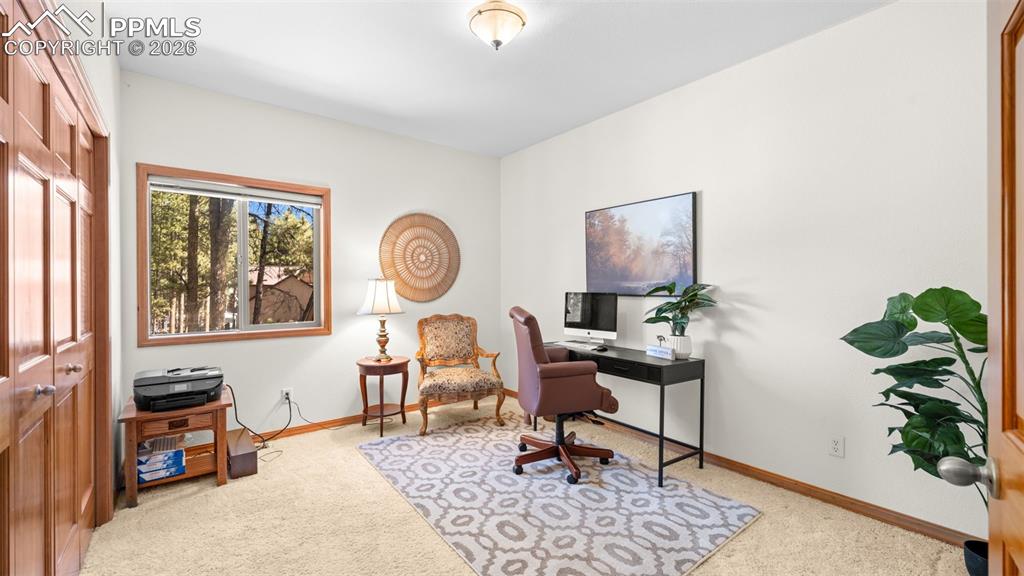 Image 23 of 47: Upper level bedroom. Very spacious!