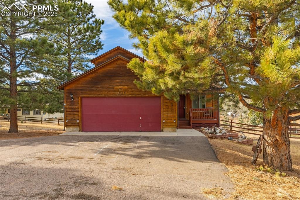 Caption: Front of Structure