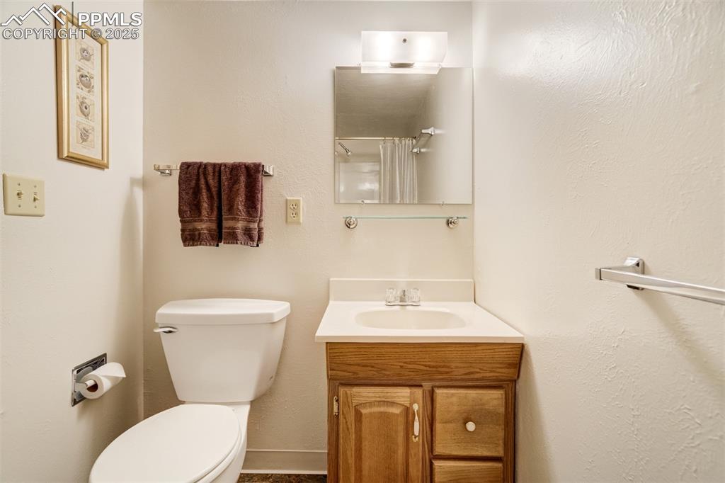 Image 26 of 45: Bathroom with a shower- basement