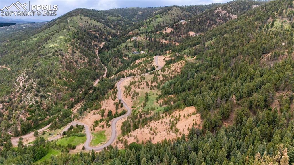 Image 18 of 21: Aerial view of property