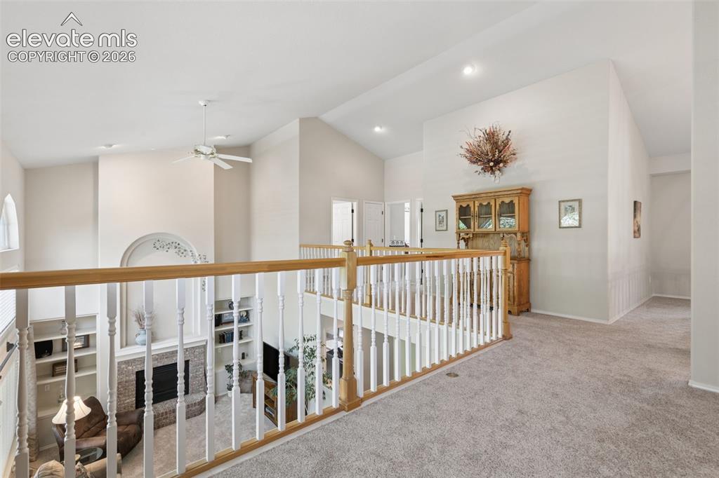 Image 19 of 49: Upper Level View of Great Room!