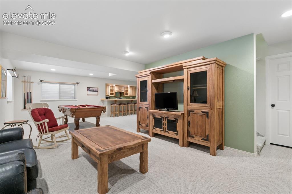 Image 31 of 49: Sprawling Full Finished Basement!