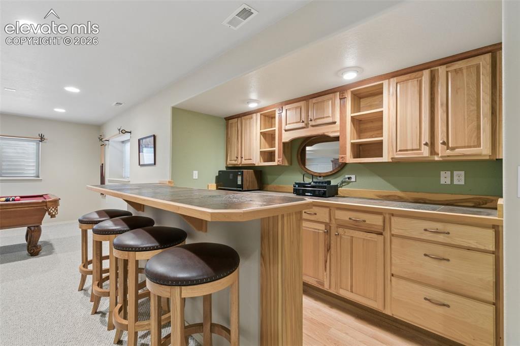 Image 34 of 49: Basement Dry Bar!