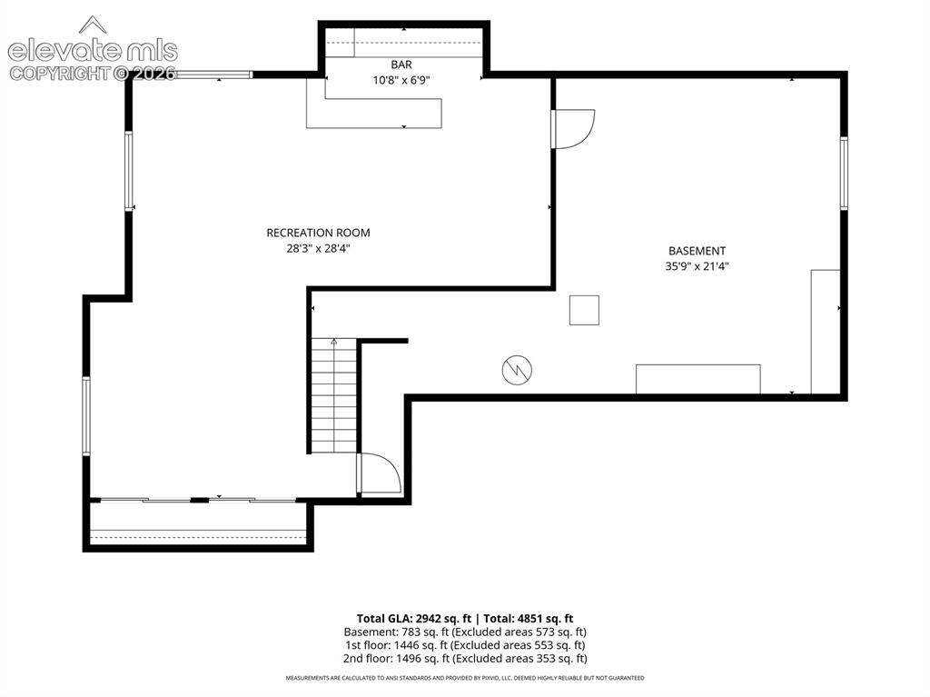 Image 49 of 49: Basement Floor Plan!