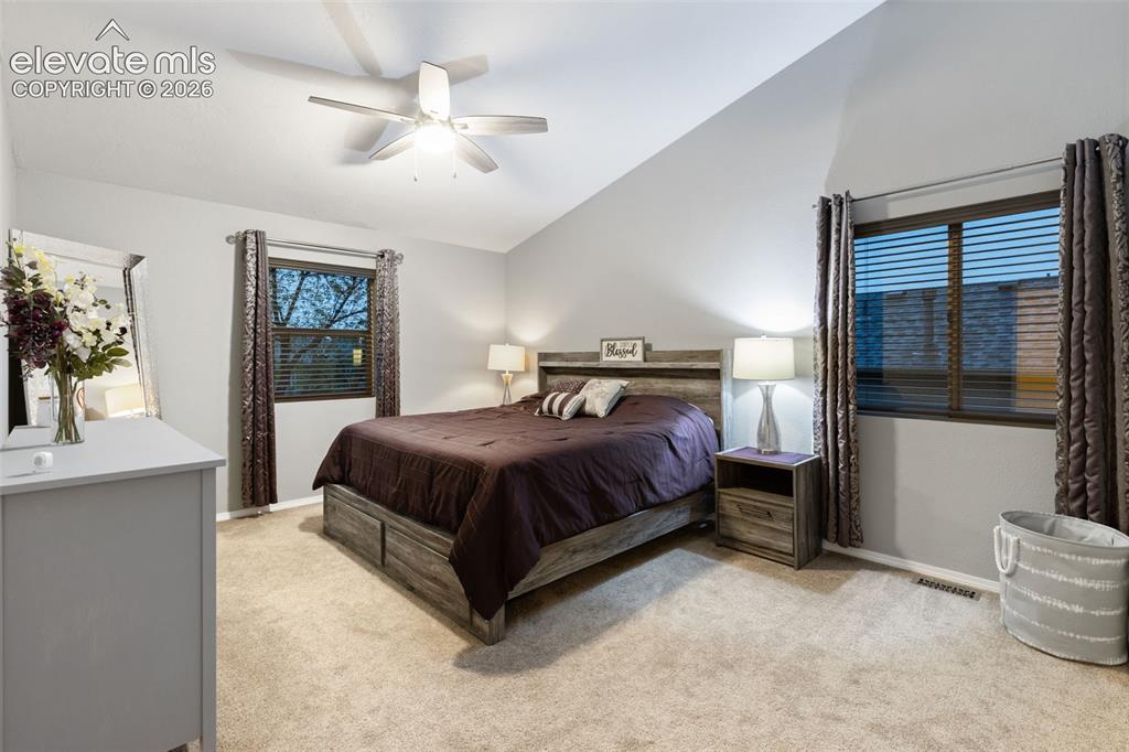 Image 23 of 46: Vaulted Ceilings and ceiling fan