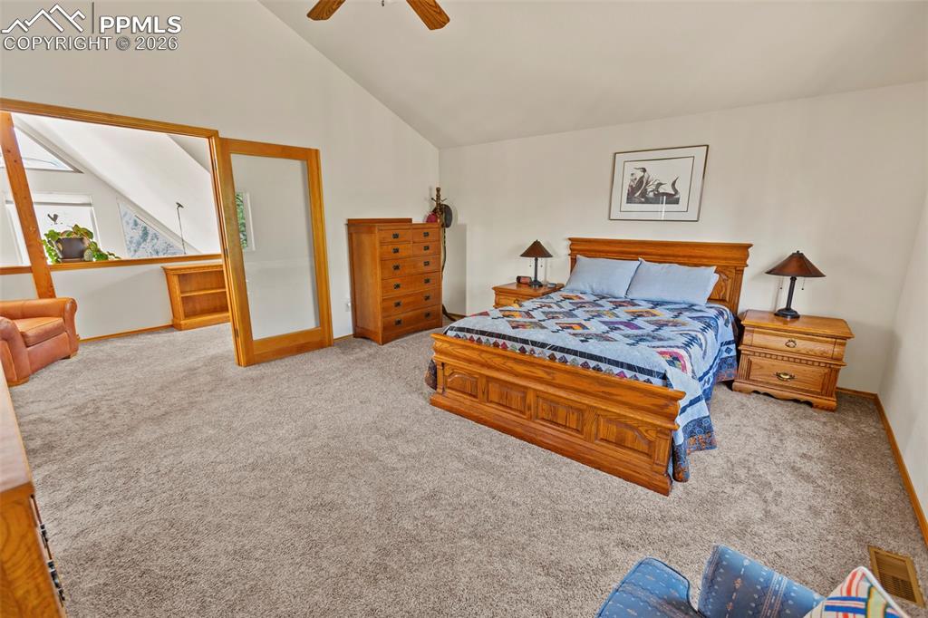 Image 16 of 35: Upper Level Master Bed