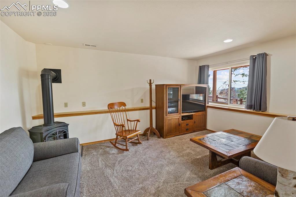 Image 19 of 35: Lower Level Family Room